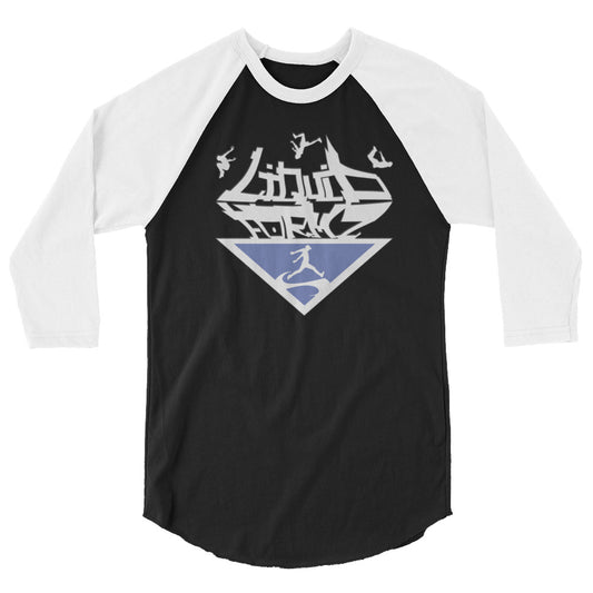 Classic Liquid Formz 3/4 sleeve raglan shirt (unisex)