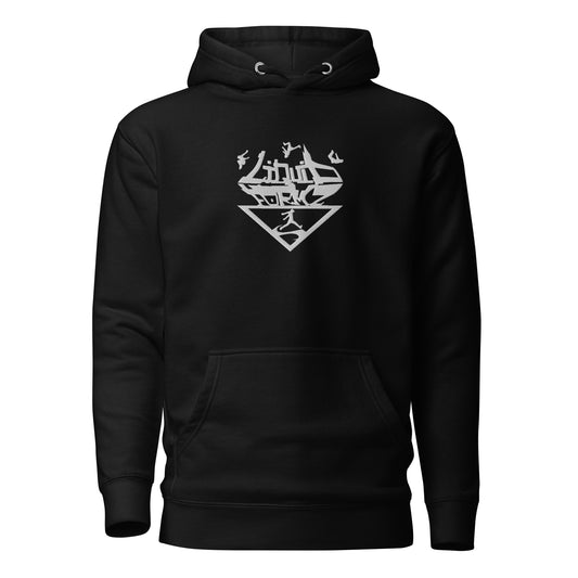 Liquid formz  Unisex Embroidered Hoodie