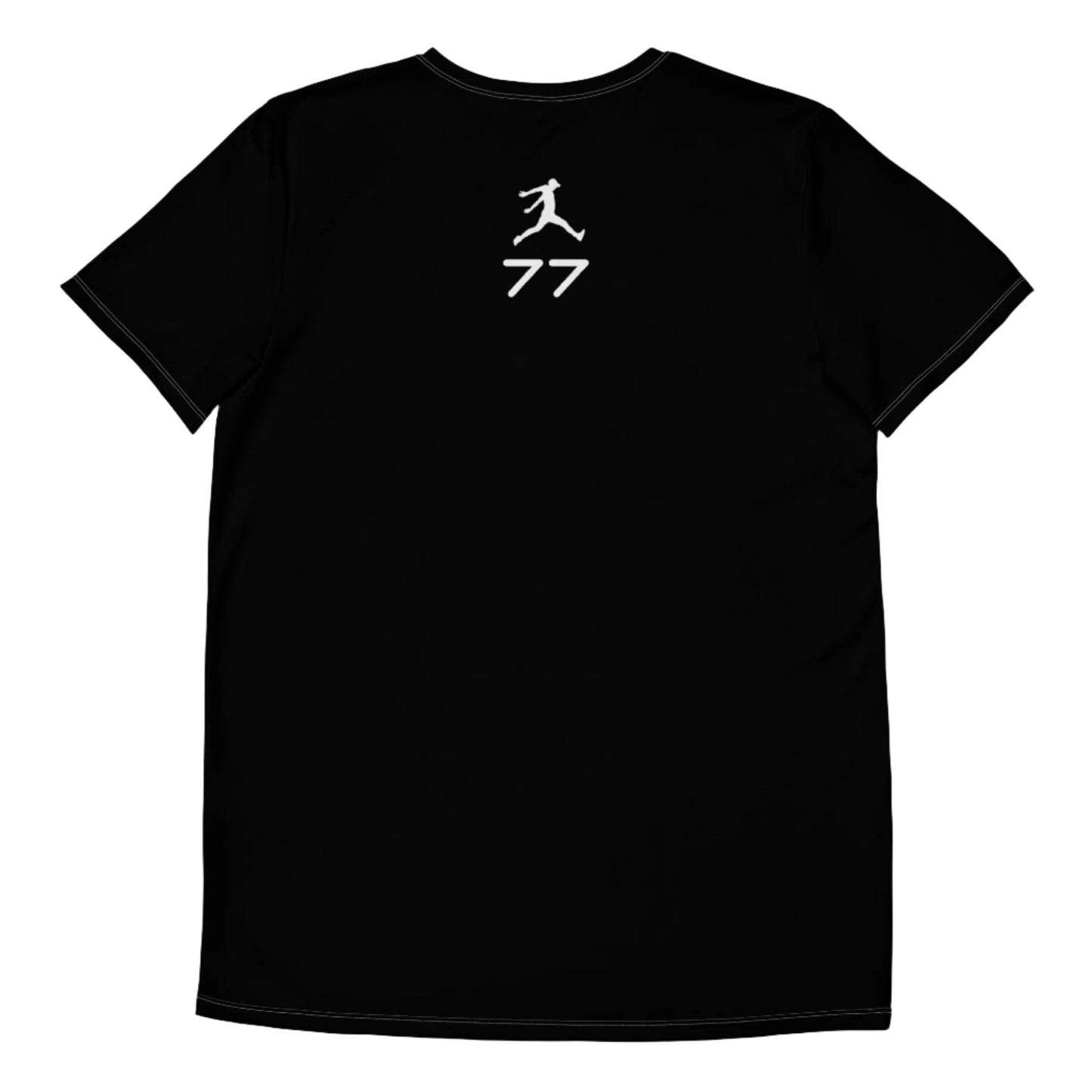 Liquid Formz Always Striding Forward (Cold Metal Signature 77)  Men's Athletic T-shirt