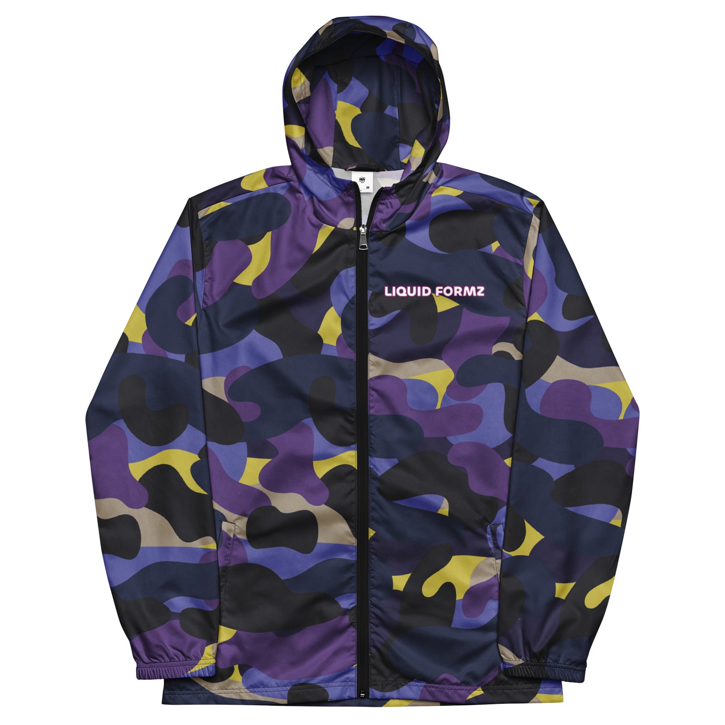 Liquid Formz Men’s Purple Camo Windbreaker