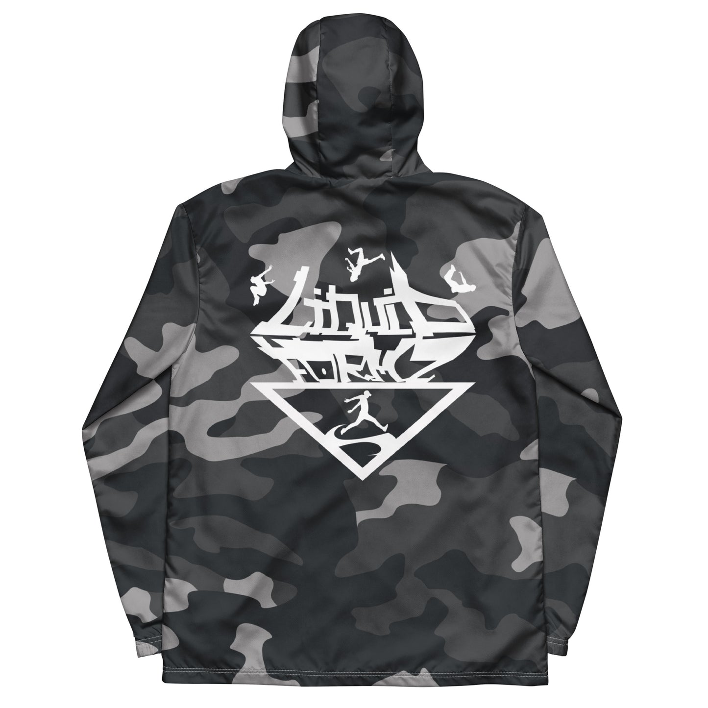 Liquid Formz Black Camo Windbreaker