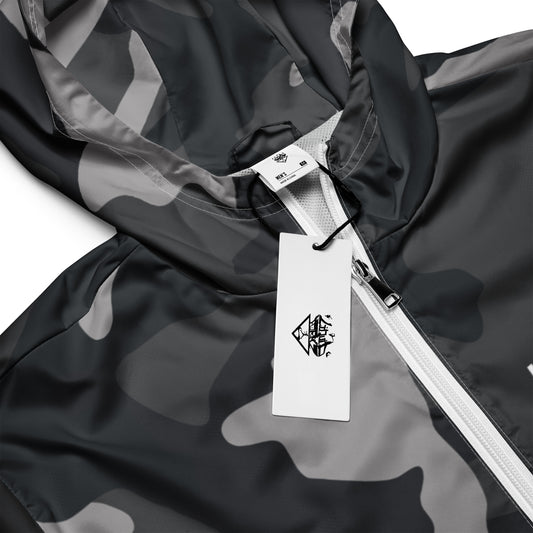 Liquid Formz Black Camo Windbreaker