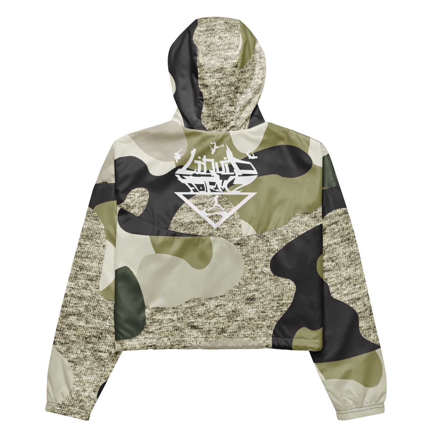 Liquid Formz Women’s Cropped Camo Windbreaker