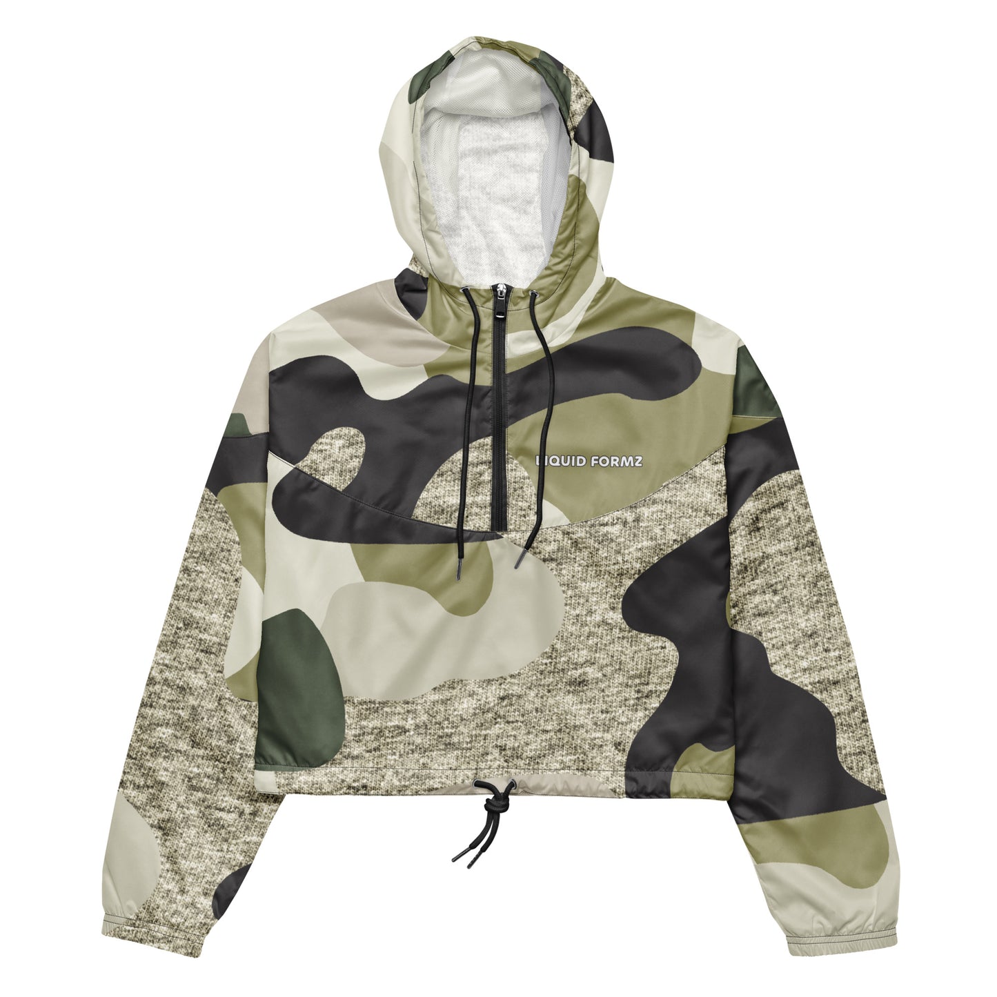 Liquid Formz Women’s Cropped Camo Windbreaker