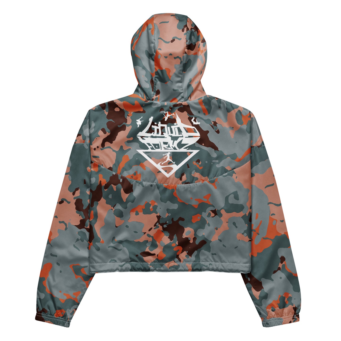 Liquid Formz Women’s Cropped Camo Windbreaker