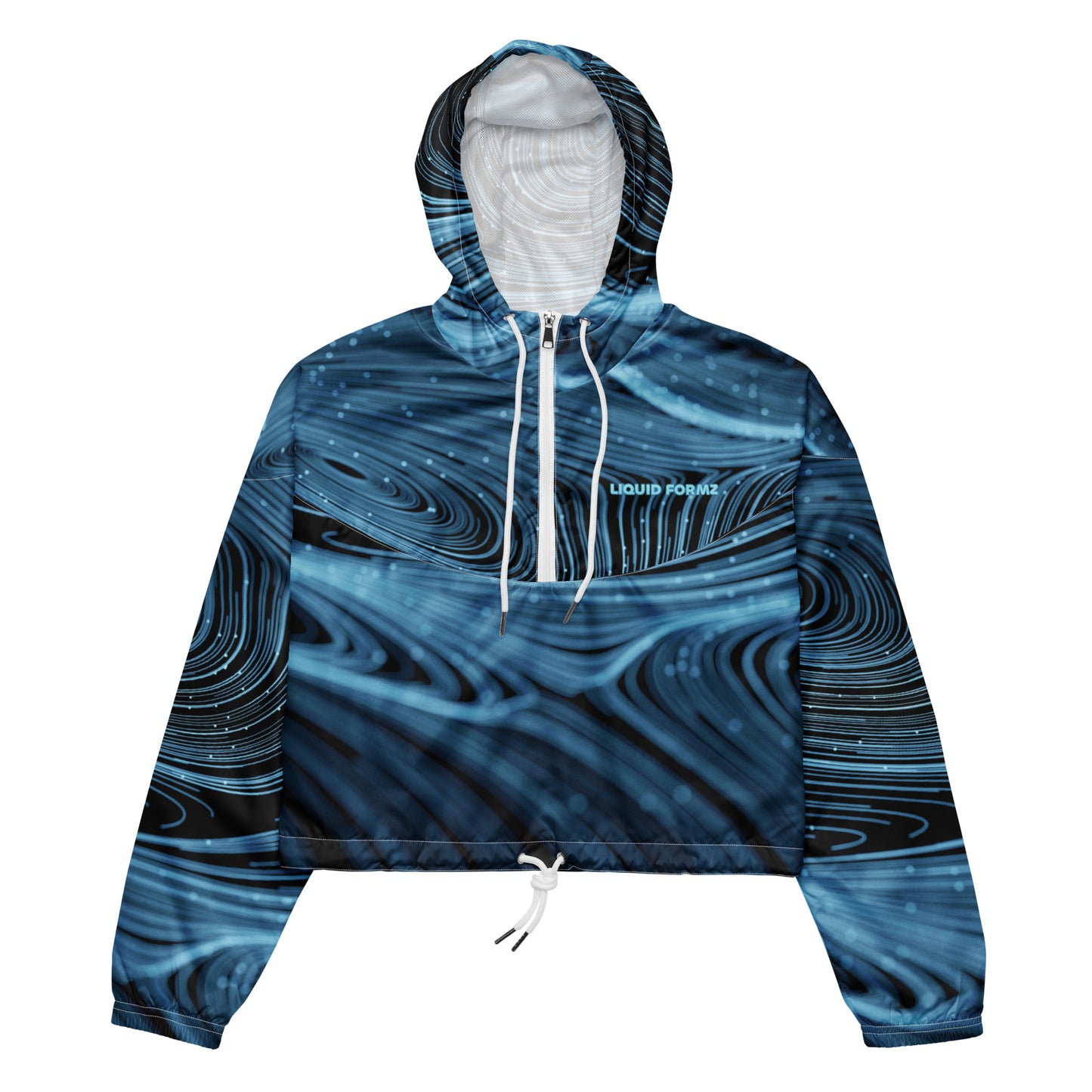 Liquid Formz Full Graphic Crop Windbreaker