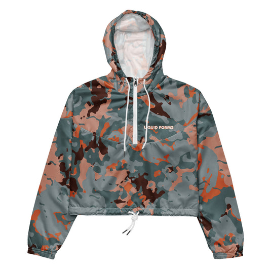 Liquid Formz Women’s Cropped Camo Windbreaker