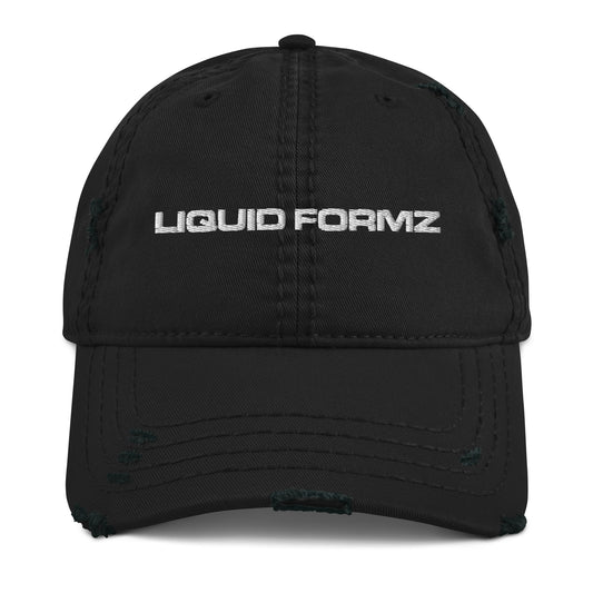 Liquid Formz (KANJI) Distressed Cap