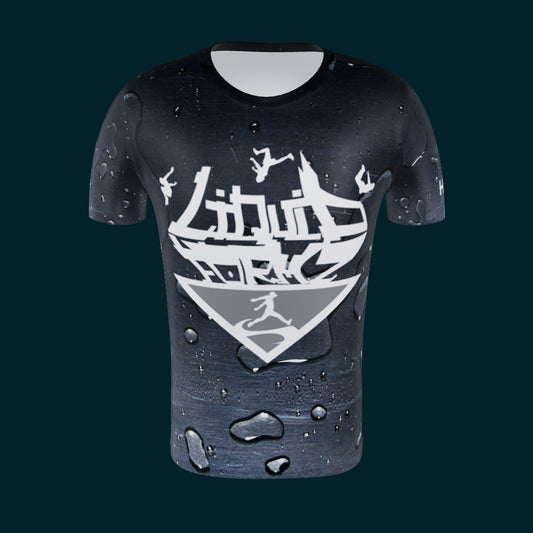 Liquid Formz Full Print Men's Athletic T-shirt