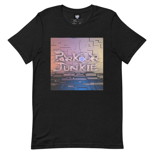 Short-sleeve graphic Parkour Junkie unisex t-shirt